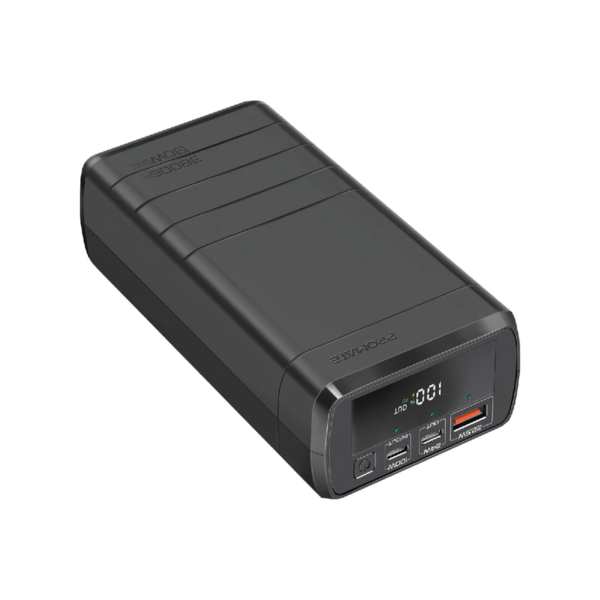 Promate 38000mAh/130W Quick Charging Power Bank