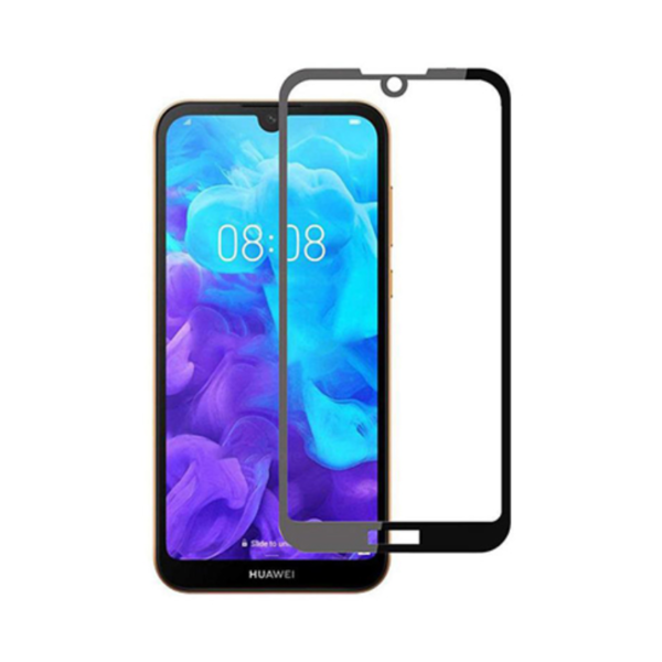 Huawei Y5 2019 Full Glue Tempered Glass Screen Protector