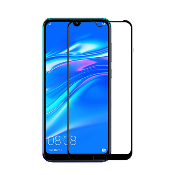 Huawei Y7 Pro 2019 Full Glue Tempered Glass Screen Protector