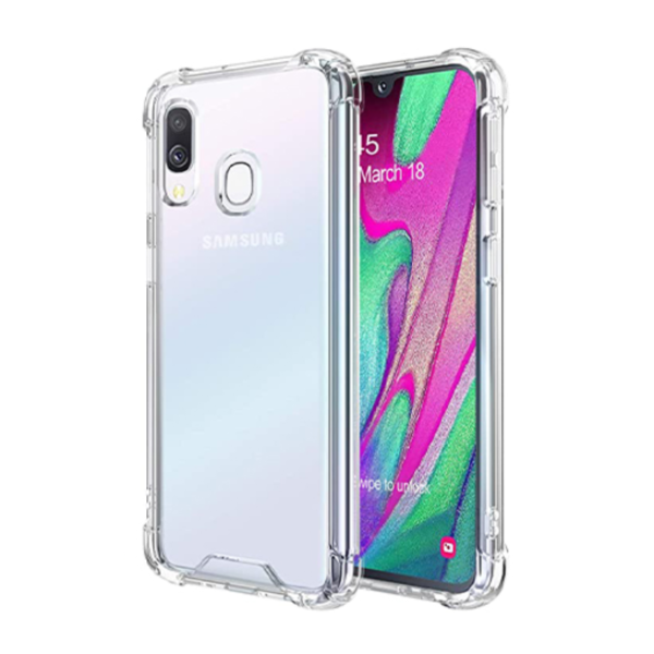 Samsung Galaxy A40 Transparent Anti-Shock Case