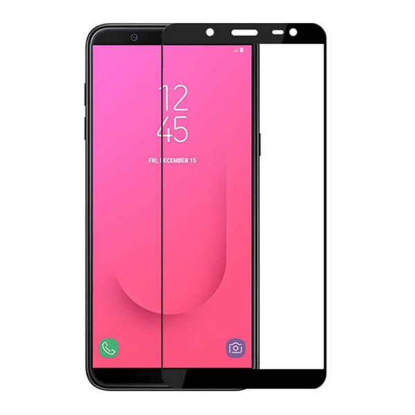 Samsung Galaxy J8 2018 Full Glue Tempered Glass Screen Protector