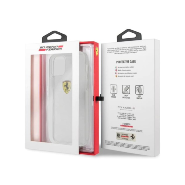 Scuderia Ferrari Transparent Case For iPhone 11 Pro Max