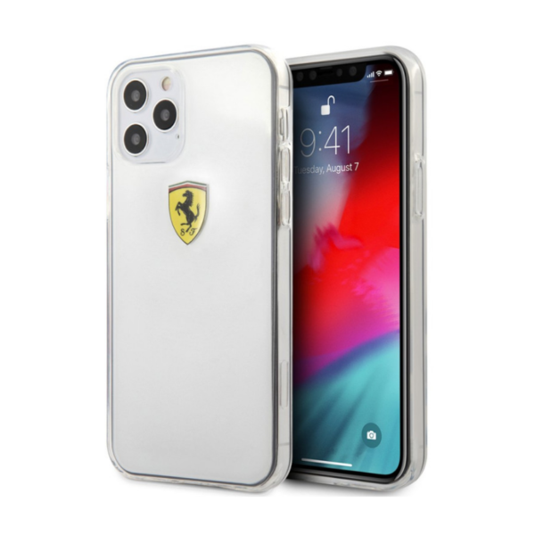 Scuderia Ferrari Transparent Case For iPhone 8 Plus