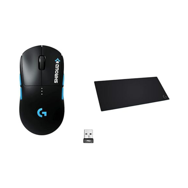 Logitech G Pro Wireless Gaming Mouse + G840 XL Cloth Gaming Mouse Pad Bundle