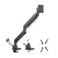 Rae Super Heavy Duty Gas Spring Single Monitor Arm