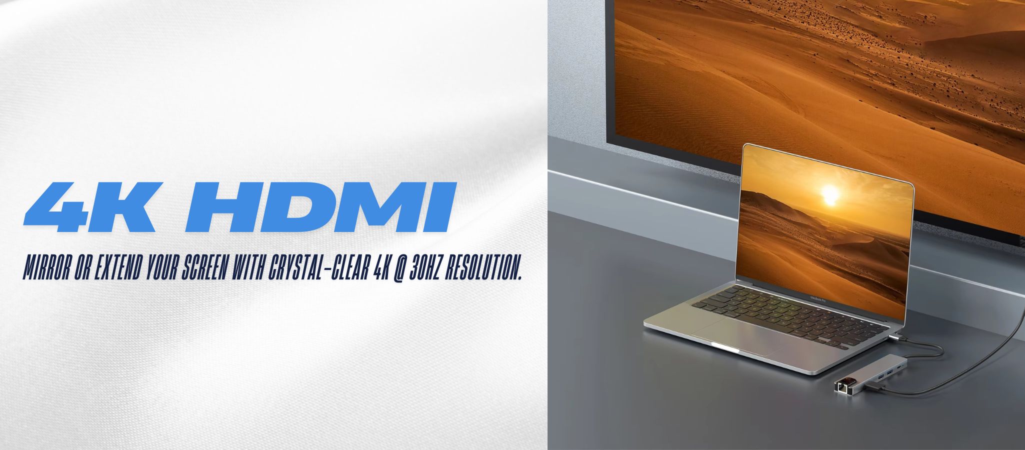 4K HDMI Type-C hub